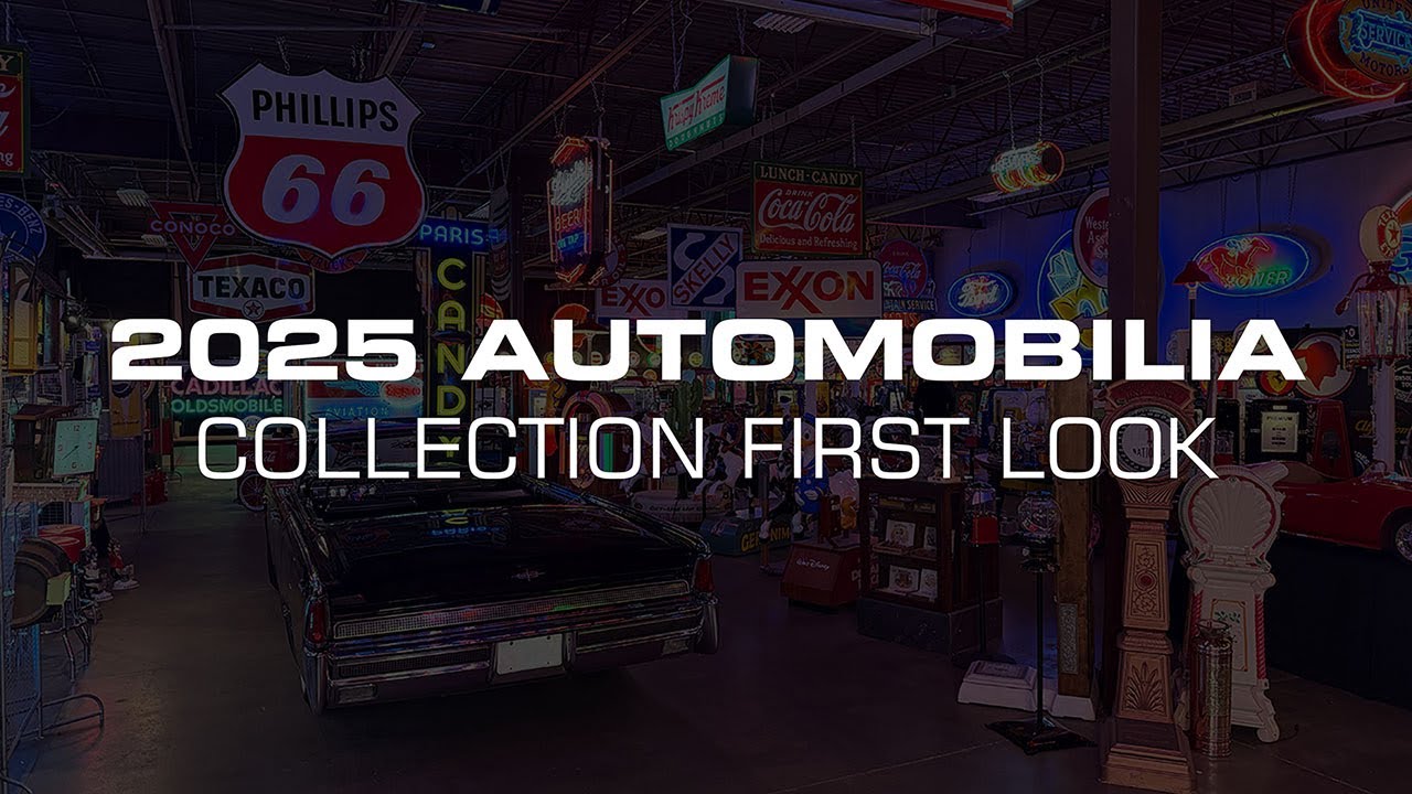FIRST LOOK – 2025 Automobilia Collection – BARRETT-JACKSON 2025 SCOTTSDALE AUCTION