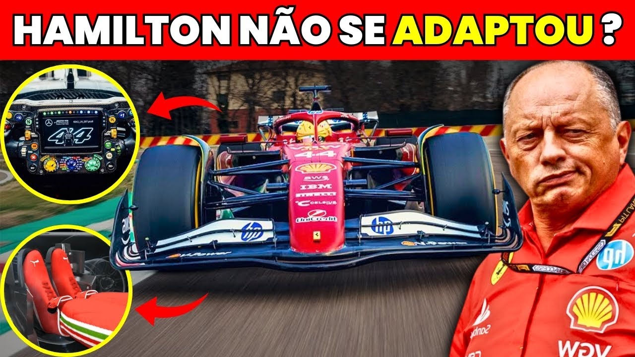 Hamilton TESTA o SF-25 e Pede ALGO que a FERRARI Não Esperava!