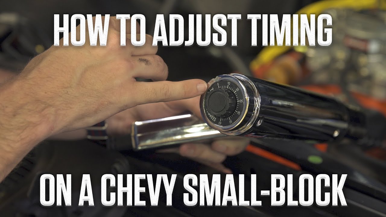 How to adjust timing – 350 Chevy small-block | Hagerty DIY