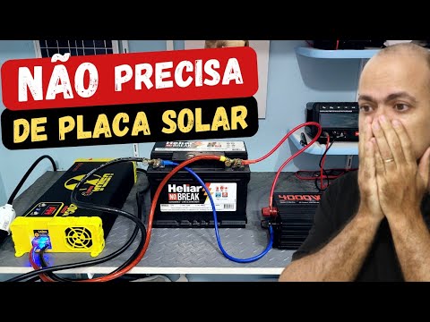 😳 Kit BARATO SEM PLACA SOLAR pra Nunca mais FALTAR energia