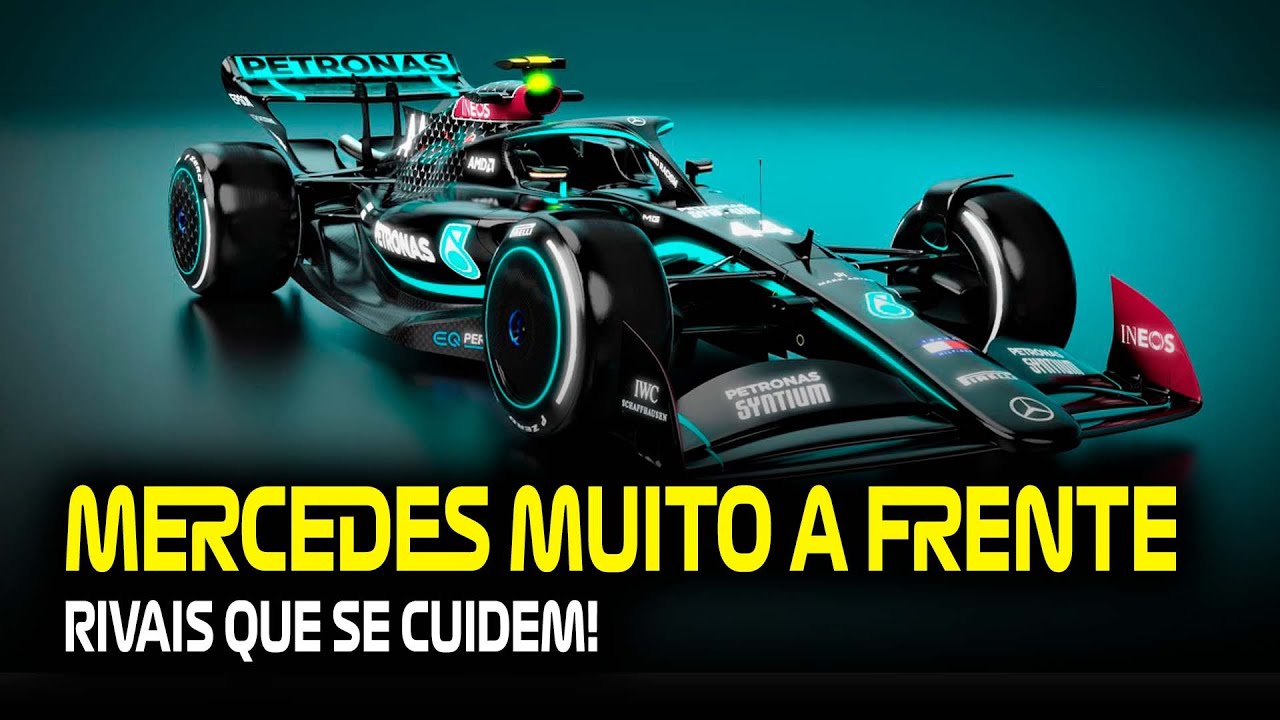 MERCEDES MUITO ADIANTADA COM CARRO DE 2022 BUSCANDO MANTER A HEGEMONIA
