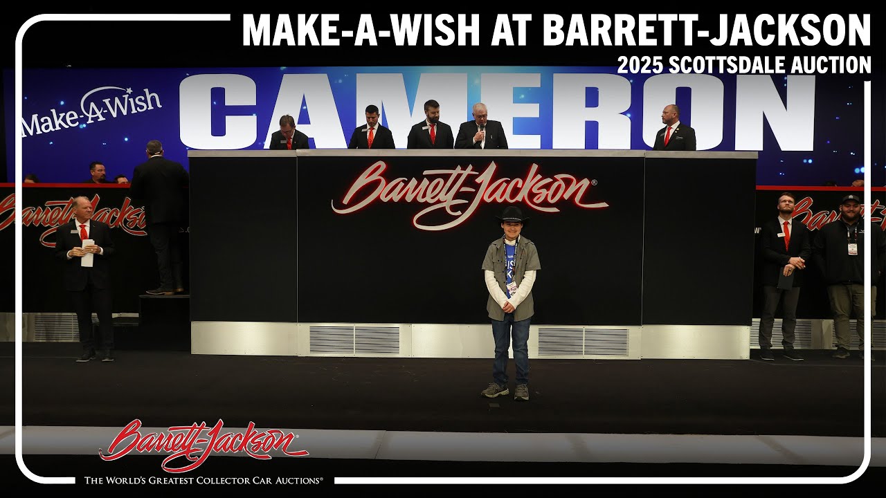 Make-A-Wish at Barrett-Jackson – BARRETT-JACKSON 2025 SCOTTSDALE AUCTION