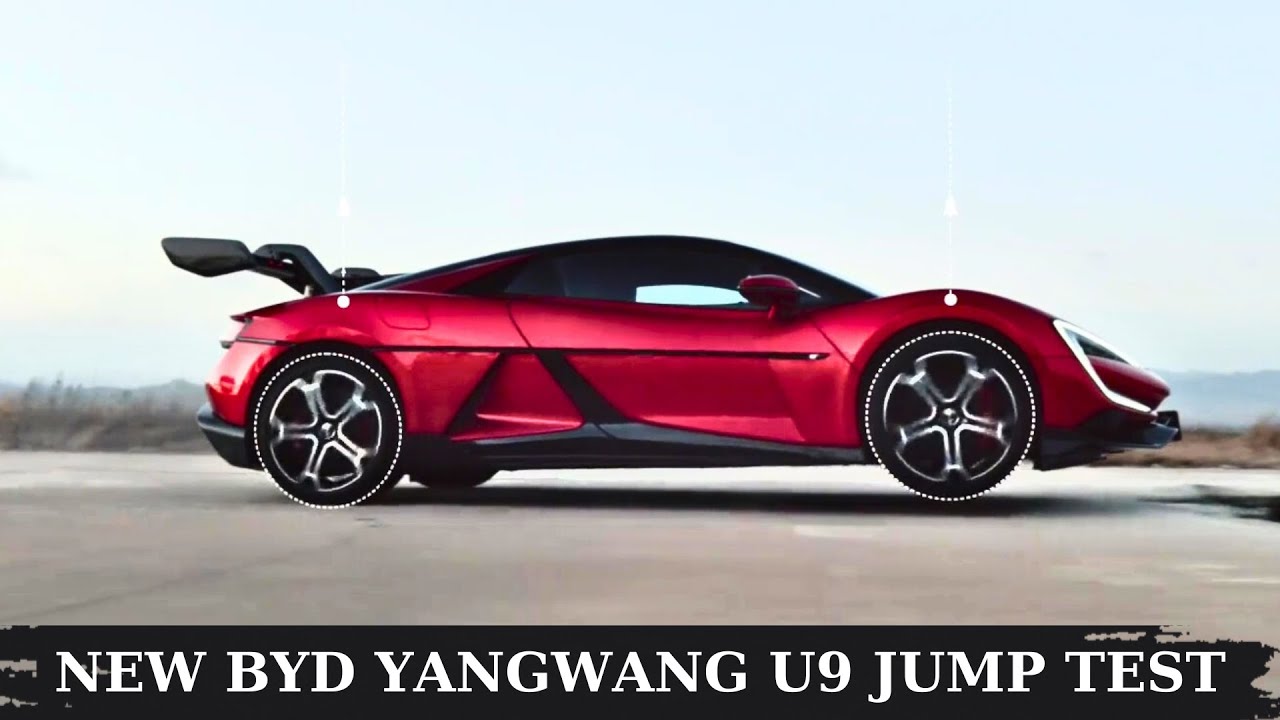 New Byd Yangwang U9 Jump Test – Best All-Electric Supercar