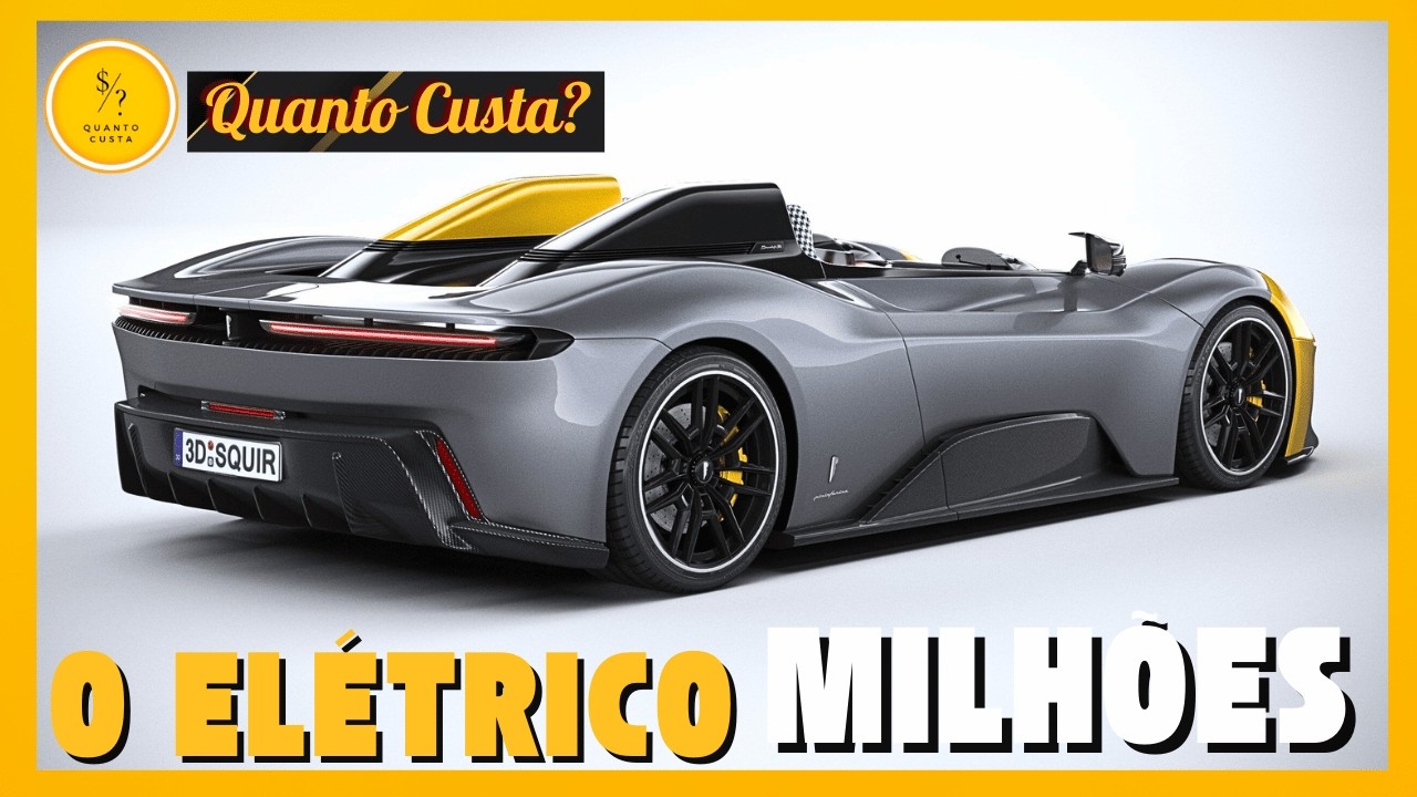 O Carro Elétrico Mais Caro do Mundo: Você Não Vai Acreditar no Preço do Pininfarina B95!