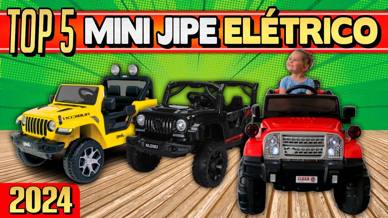 Os 5 MELHORES Mini Jipes Elétricos para CRIANÇA: Qual COMPRAR em 2024? 🚙👦👧