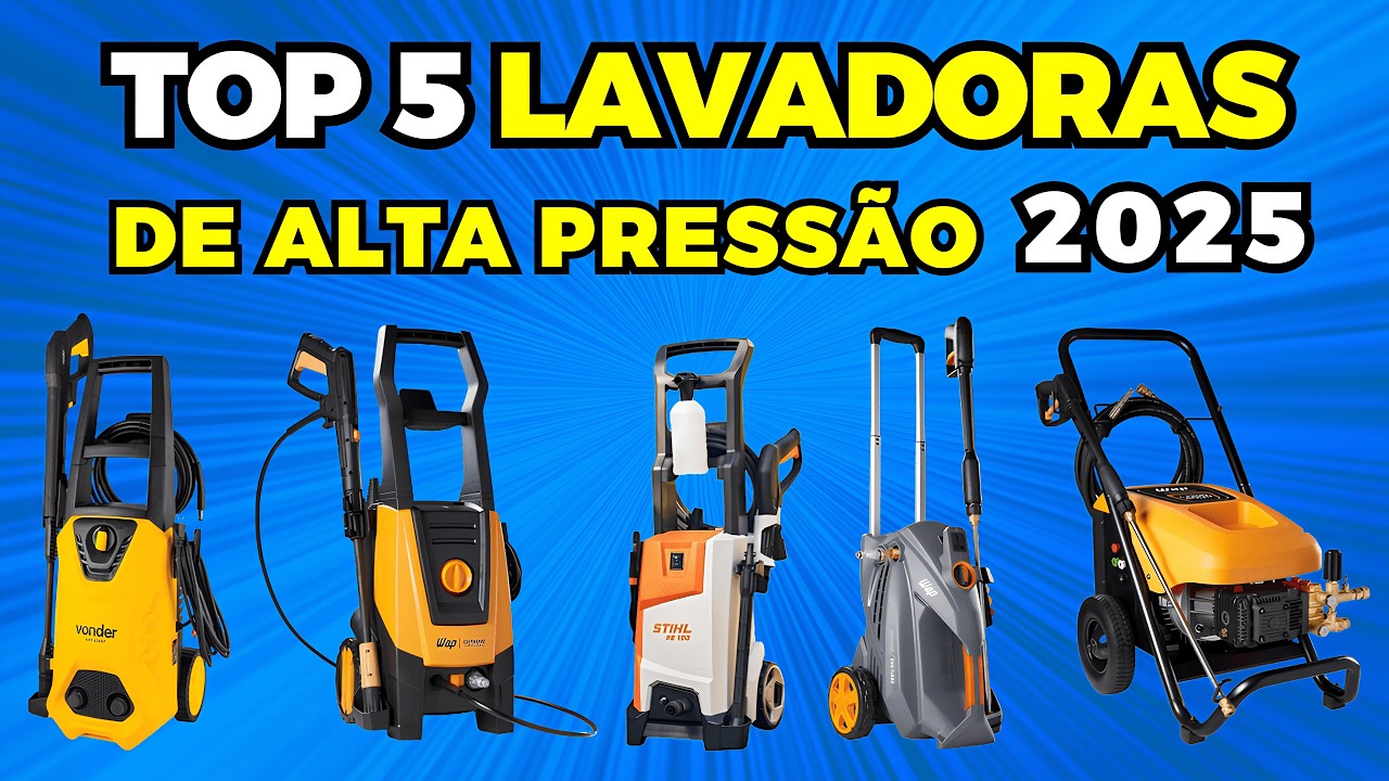 Qual a Melhor Lavadora de Alta Pressão em 2025?