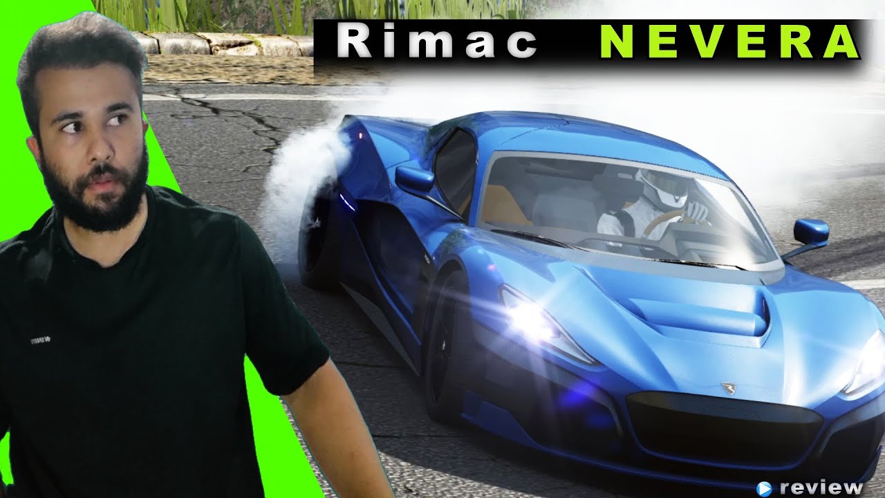 Rimac NEVERA, conheça o carro elétrico mais rápido do mundo! │ Vlog Assetto corsa