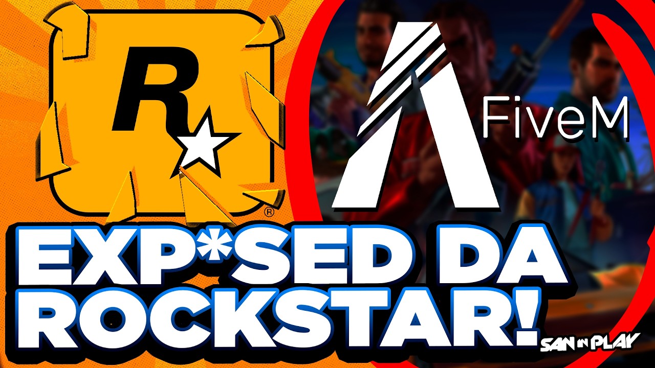 Rockstar Games sofre EXP0SED GIGANTE… – Project ROME e o Fim do FiveM! (Entenda) #gta6