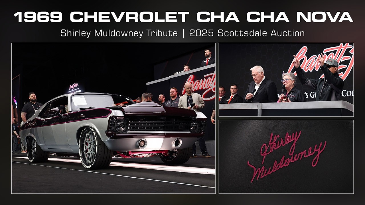 SOLD! $803,000 1969 Chevrolet Nova Custom “Cha Cha Nova” – BARRETT-JACKSON 2025 SCOTTSDALE AUCTION