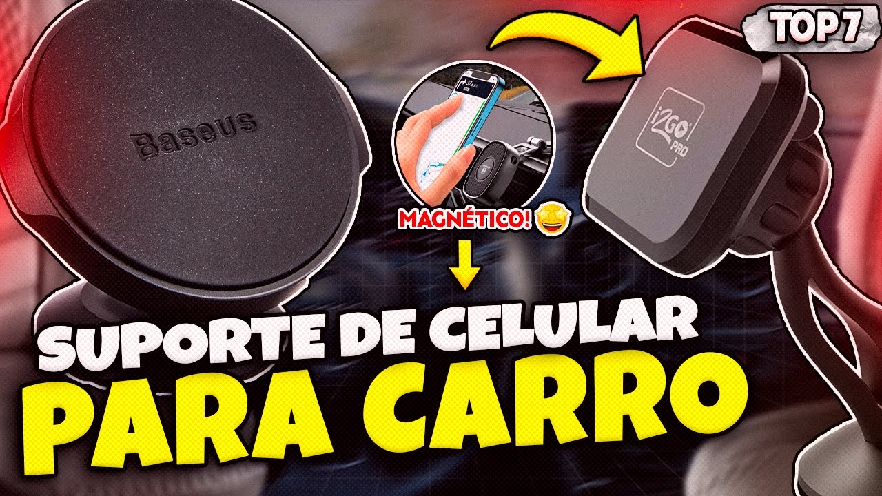 TOP 7 MELHORES SUPORTES DE CELULAR PARA CARRO em 2025 (Confira o Melhor Suporte de Celular)