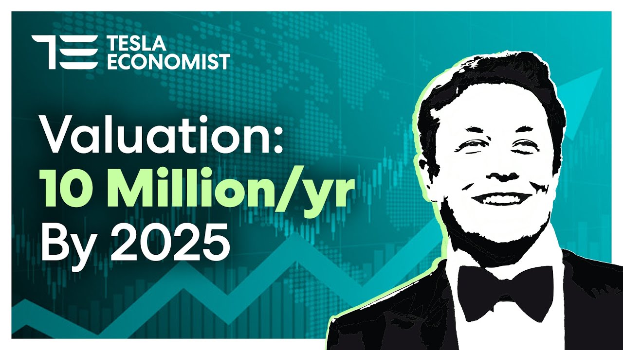 Tesla Valuation with 10 Million/yr Production by 2025