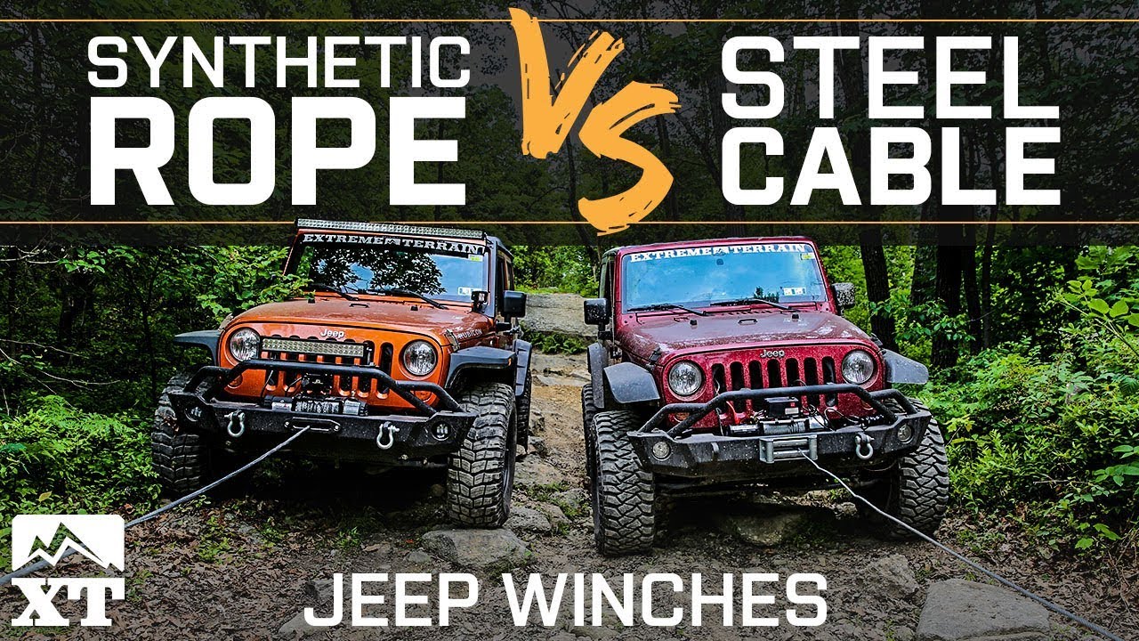 The Best Winch Line For Your Jeep Wrangler – Steel Cable vs Synthetic Line