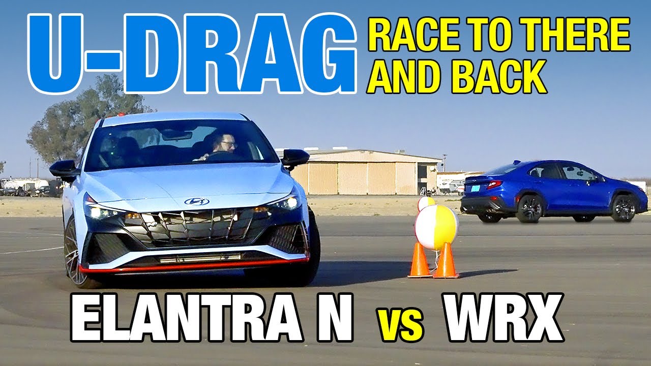 U-DRAGS: 2022 Subaru WRX vs. 2022 Hyundai Elantra N