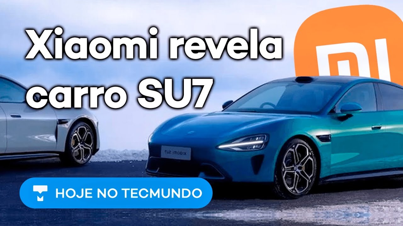YouTuber PC Siqueira falece, Xiaomi mostra novo carro elétrico ao mercado: SU7 MAX