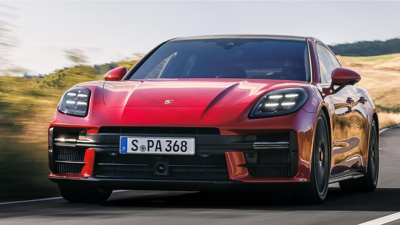 2025 Porsche Panamera GTS – 500 Hp 🔥 Emotional Driving Experience
