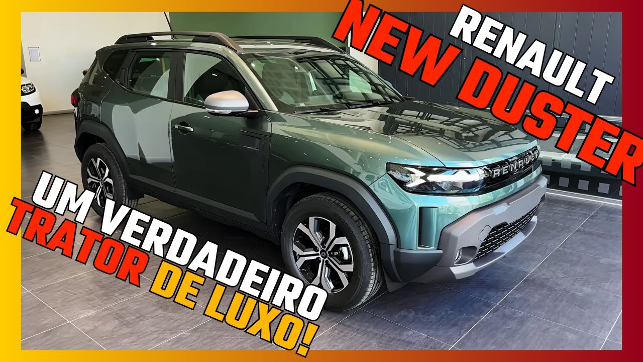 2025 Renault Duster – características interiores e exteriores