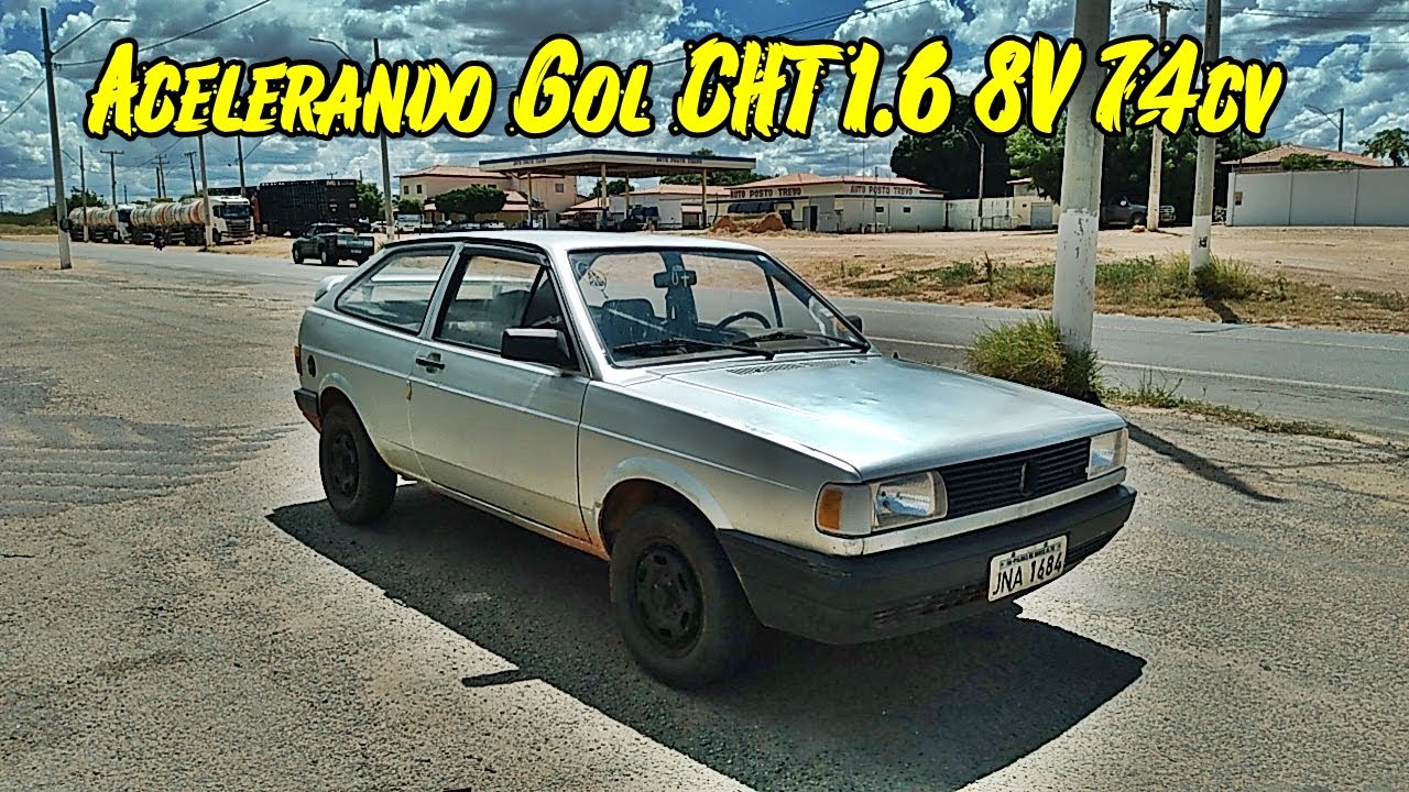 ACELERO DE GOL QUADRADO CHT 1.6 LOGO CEDO MOTOR FRIO AINDA🔥🚀