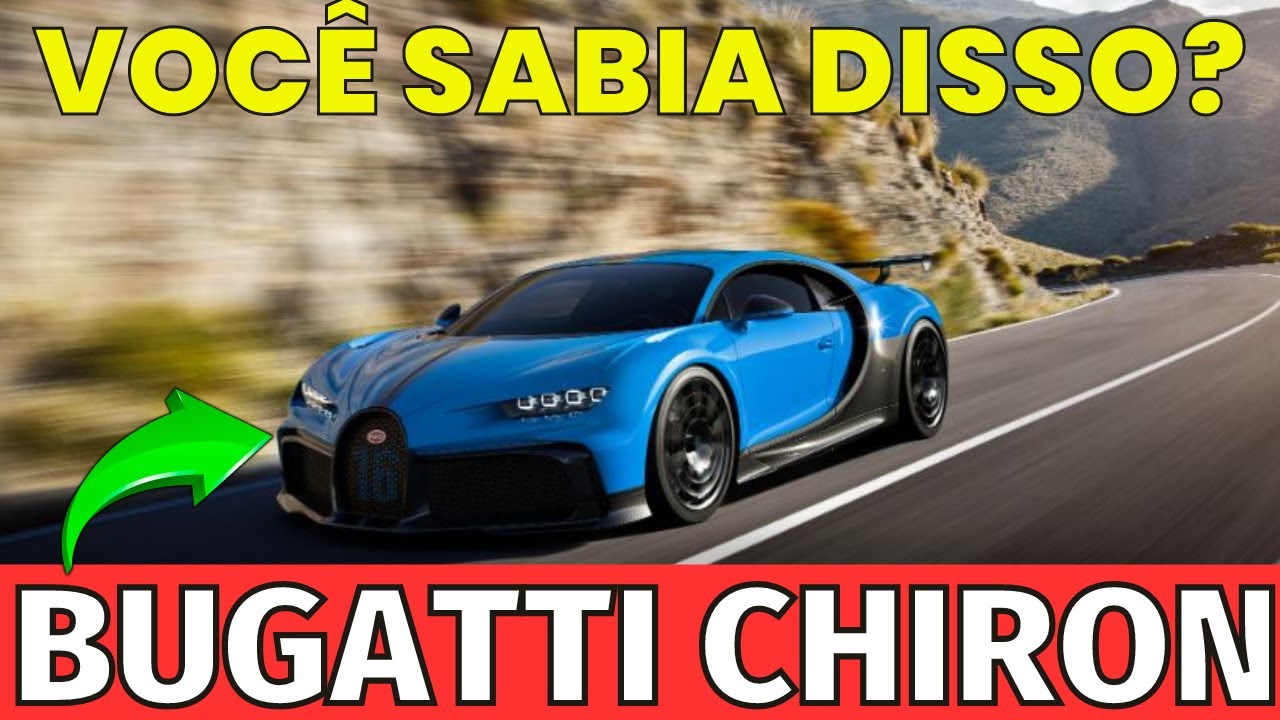 BUGATTI CHIRON! A VELOCIDADE ALÉM DE TODOS OS LIMITES! carros
