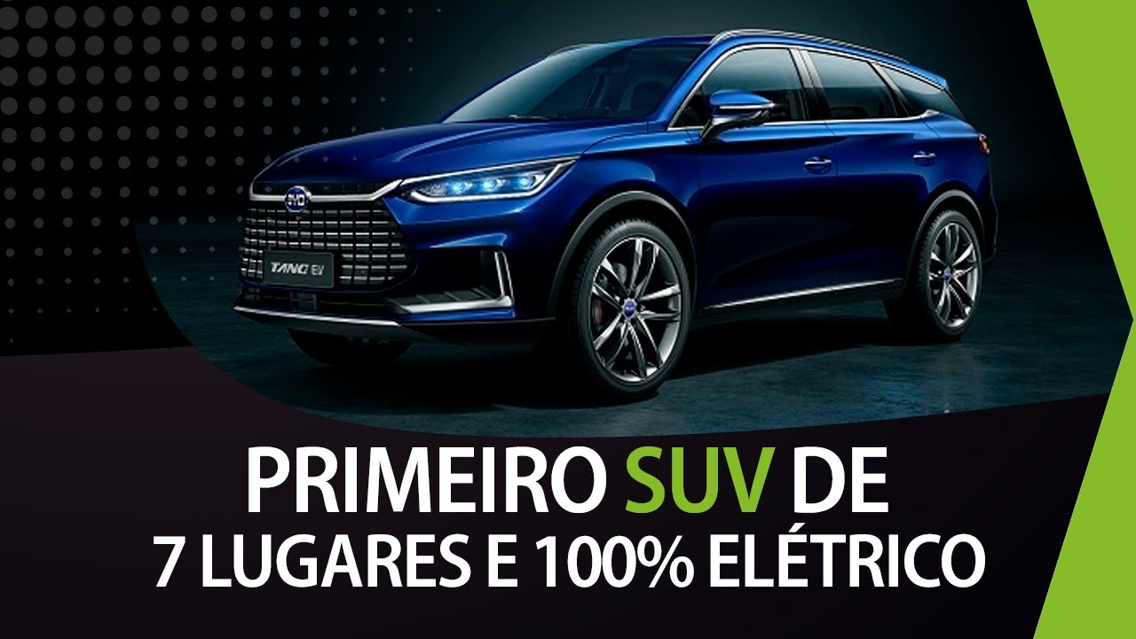 BYD TAN Primeiro SUV 7 lugares e 100% elétrico do Brasil | Mobility Channel