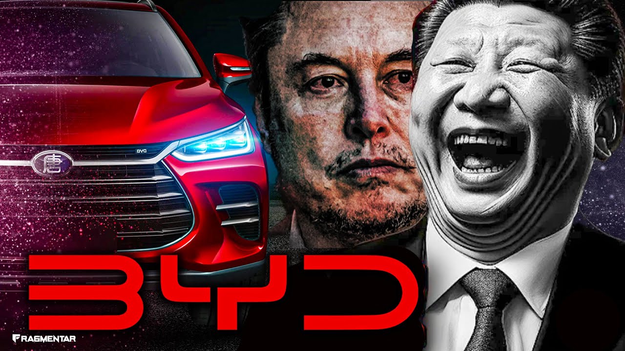 Como a BYD tomou o mercado de carros elétricos do seu maior concorrente a Tesla