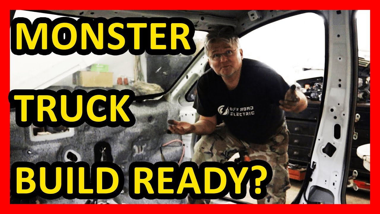 EP43 Best Off Road Electric Monster Truck Build-Leaf