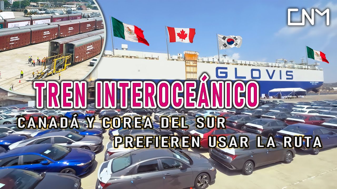 Inicia el primer cruce interoceánico entre Asía y México, cargamento de automóviles por el Corredor