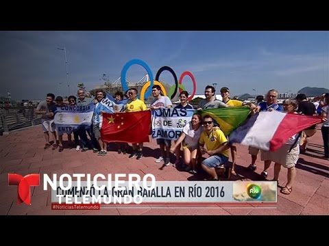 Juegos a todo vapor: primeras medallas y gran seguridad | Noticiero | Noticias Telemundo
