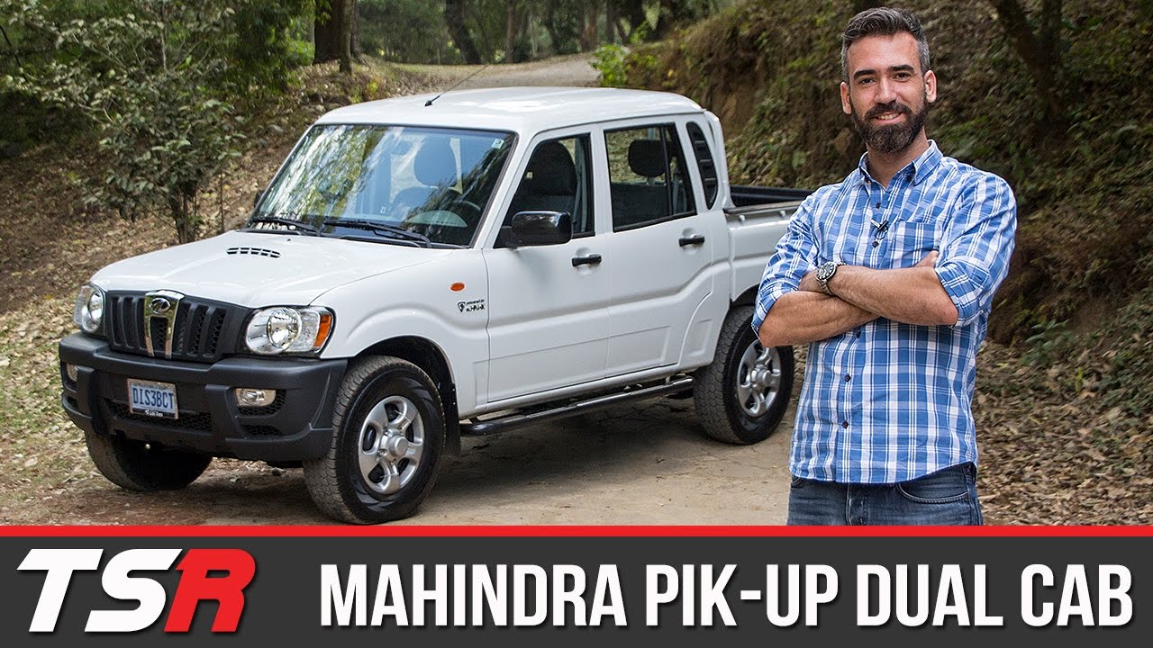 Mahindra Pik-Up – Un mini camión con traje de pickup, gran altura y excelente espacio de cabina