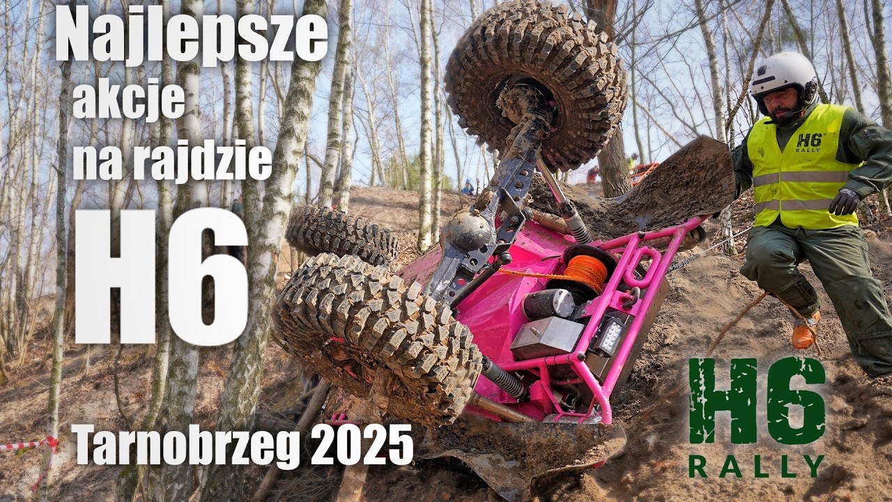 Najlepsze akcje na rajdzie H6 1 Runda Tarnobrzeg 2025