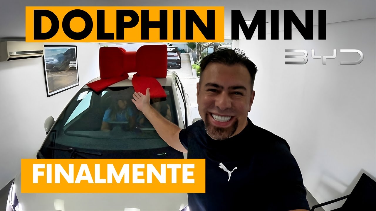 Nosso Dolphin Mini chegou!