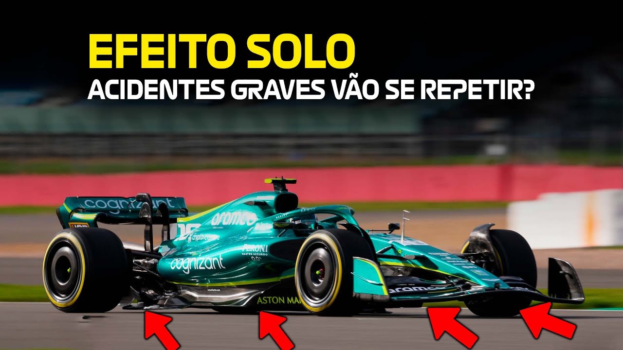 RISCOS E BENEFÍCIOS DO EFEITO SOLO NOS CARROS DA F1 2022