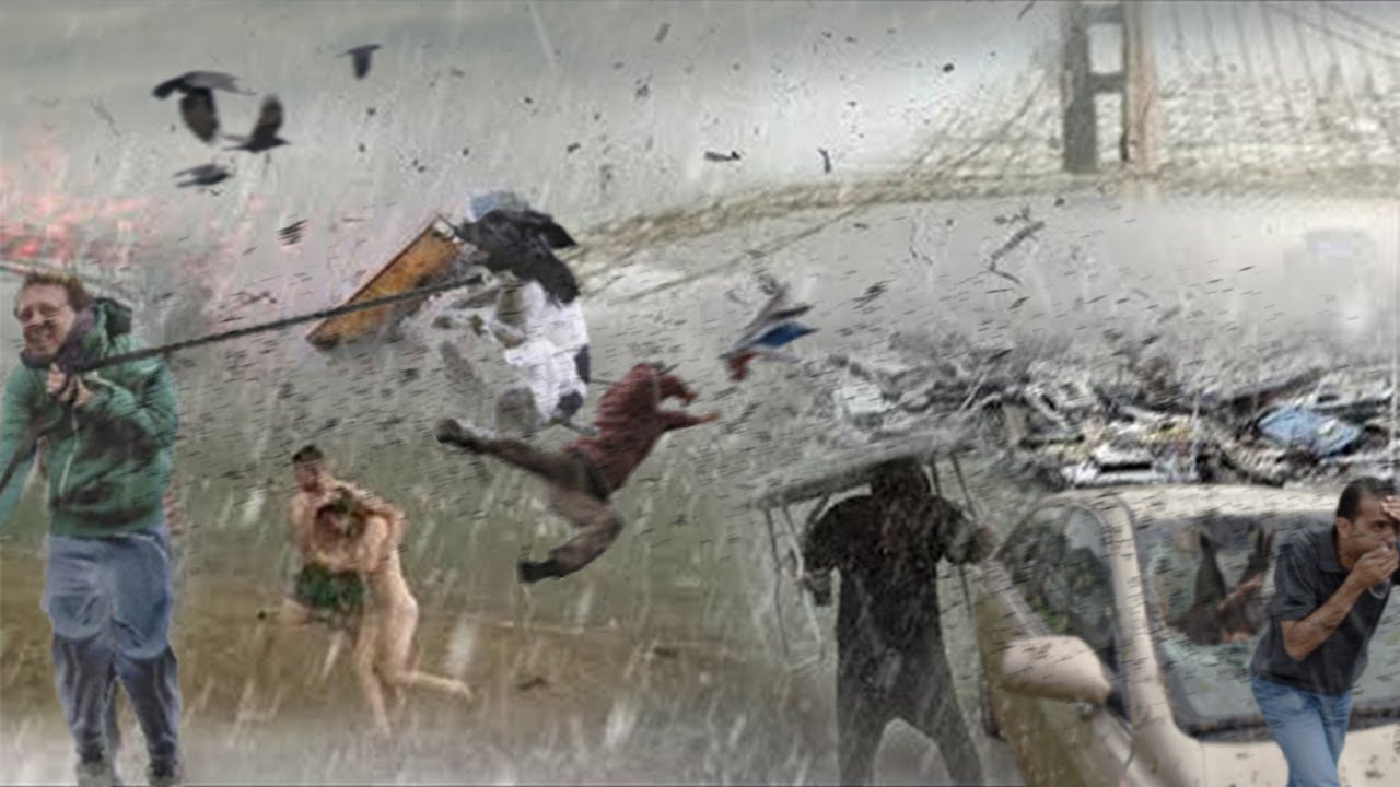 Storm and hail destroy Europe! Germany, France, Italy and Spain in a panic