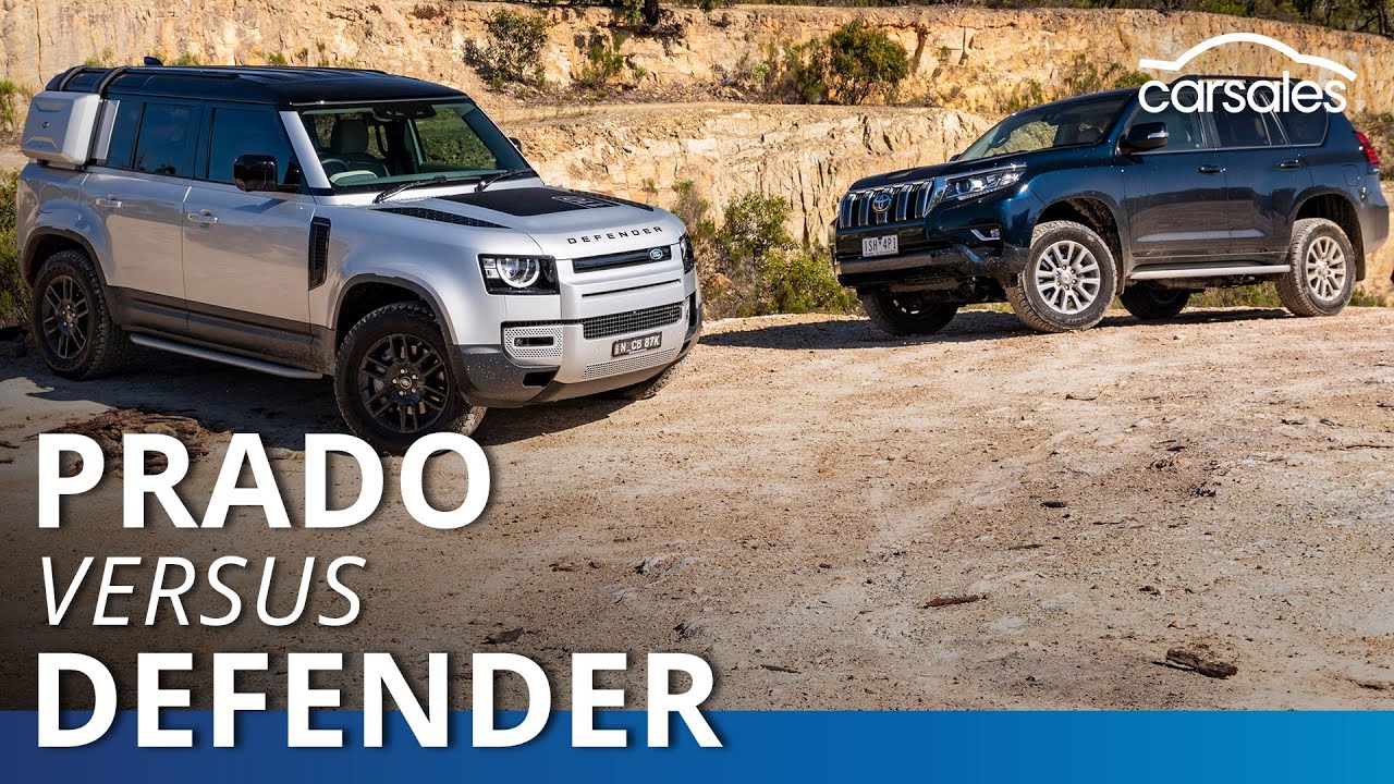 Toyota Prado Kakadu v Land Rover Defender 110 2020 Comparison Test @carsales.com.au
