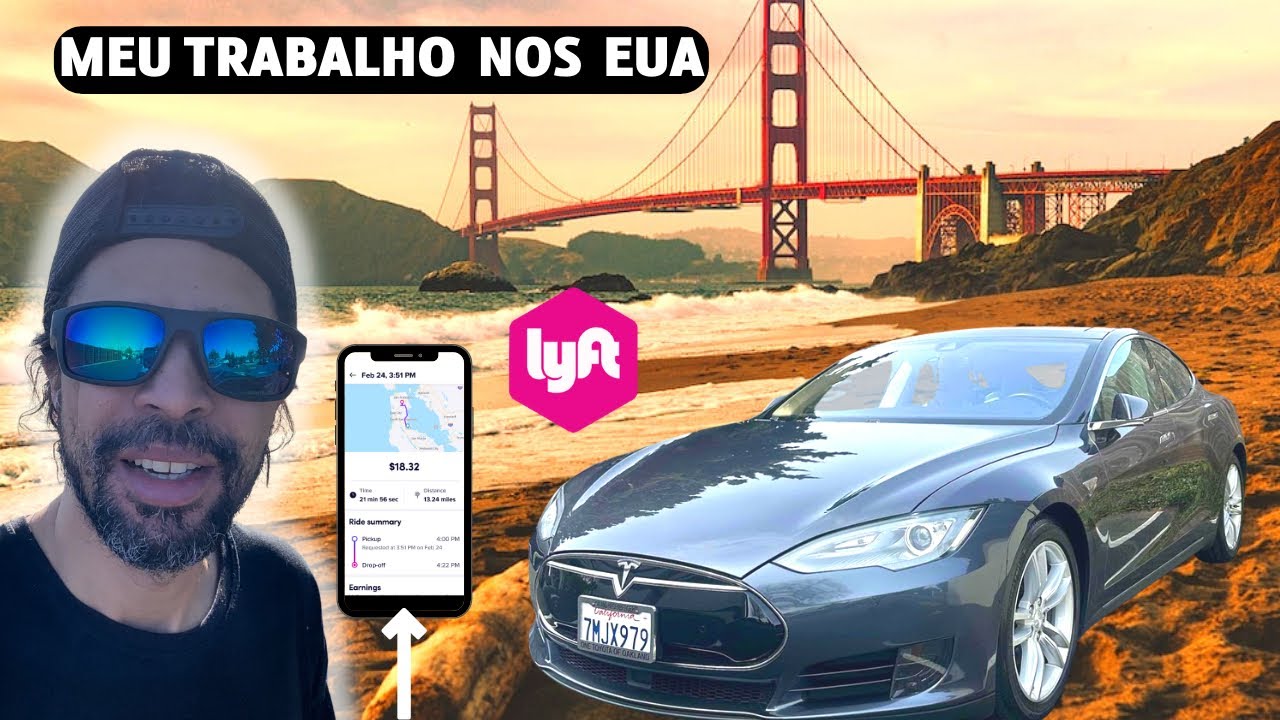 Trabalhando de driver nos EUA de Tesla! @canalanave #75