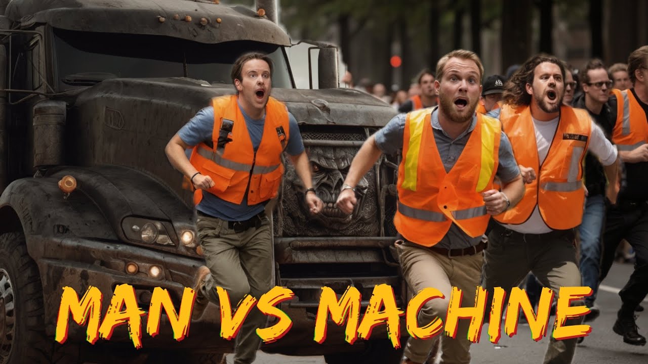 When Protesters Take on Heavy Machinery… and Lose 😂