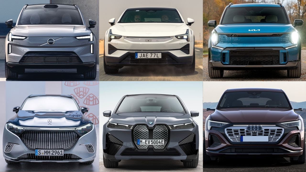 2025 Volvo EX90 vs. Kia EV9 vs. Polestar 3 vs. BMW iX vs. Audi Q8 e-tron vs. Mercedes-Benz EQS SUV