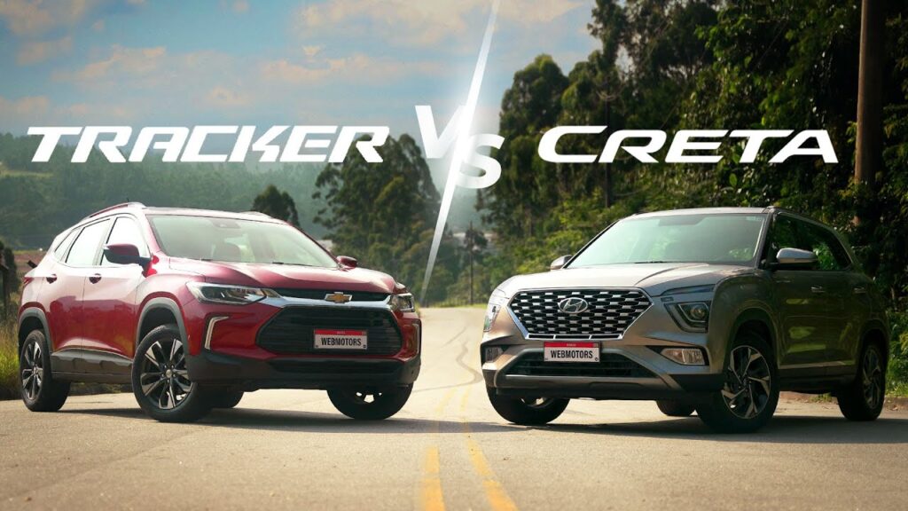 Comparativo De SUVs: Chevrolet Tracker Premier X Hyundai Creta Platinum ...